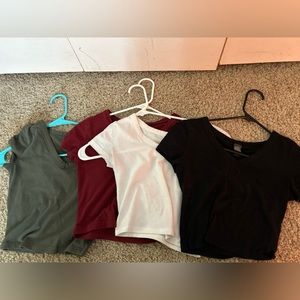 Cropped Wild Fable Tees Bundle